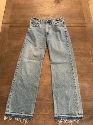 Abercrombie & Fitch 90s Relaxed High Rise Jean thumbnail 3