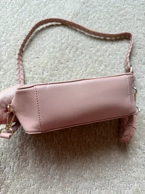 Pink Lily Pale Blush Braided Strap Crossbody  thumbnail 6