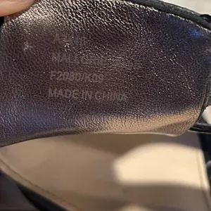 Coach Mallory Wedge Sandal Womens 6.5 Black Metallic Snakeskin Studded Gladiator thumbnail 7