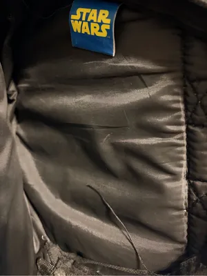 Star Wars Black Nylon Tote with Yellow Logo Tag thumbnail 4