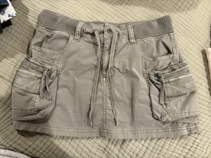 AE Snappy Stretch High-Wasted Cargo Mini Skort thumbnail 4