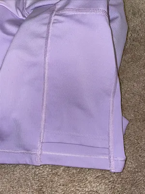 Athleta Women’s Momentum Lilac Purple Ruffle Athletic Athleisure Tennis Skort thumbnail 5