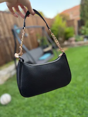 Coach Teri Black Shoulder Bag Signature Leather thumbnail 3