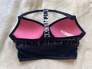PINK Victoria’s Secret Fishnet Bralette thumbnail 2