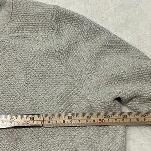 Madewell Crewneck Beige Sweater Size Large thumbnail 7