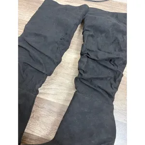 Knee High Black Heeled Boots Women's Size 8 Preppy Classic Autumn Classy Shoes thumbnail 3