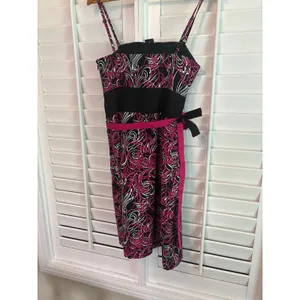 Loft Black‎ And Pink Dress Size 6 thumbnail 2