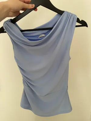 Babaton Aritzia Blue Top thumbnail 3