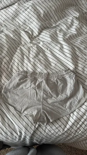 White Lululemon Shorts thumbnail 2