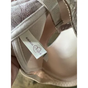 Rhonda‎ Shear Bra nude cheetah Size XL wirefree t shirt bra thumbnail 6