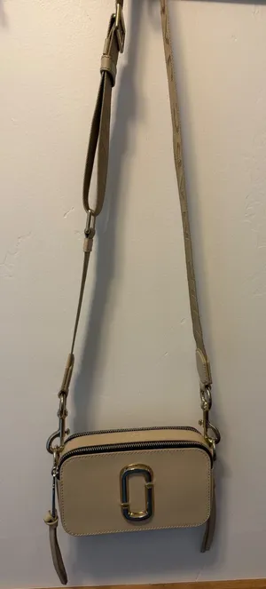 Marc Jacobs Snapshot Crossbody Bag Khaki Saffiano Leather M0014867-223 NEW thumbnail 1