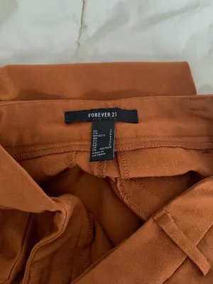 Forever 21 Burnt Orange Dress Pants thumbnail 4
