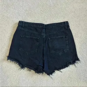 Wild fable black highest rise shorts in size 14 thumbnail 2