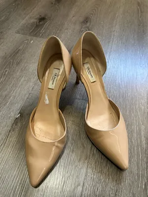 LK Bennett Nude Patent D'Orsay Pointed-Toe Pumps thumbnail 10