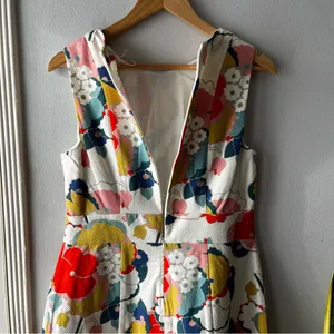 Boden• NWT•Mod Retro Print Sheath Dress• Sz 8 thumbnail 6