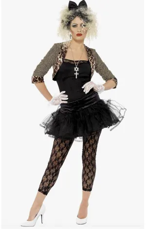 Smiffy’s 80’s Wild Child Costume thumbnail 1