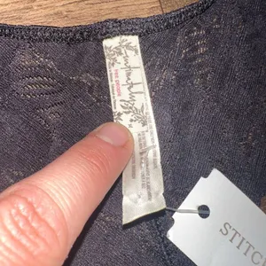 Intimately Free People black lace racer back L Galloon bralette thumbnail 4