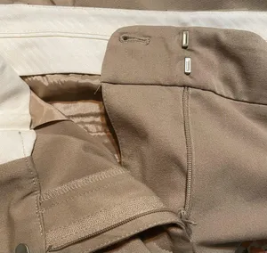 Ann Taylor Womens Pants Trouser Beige Wide Leg Career Pockets Flat Front 10 thumbnail 7