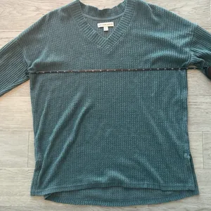 Alexander Jordan V-Neck Green Sweater Size Large thumbnail 4