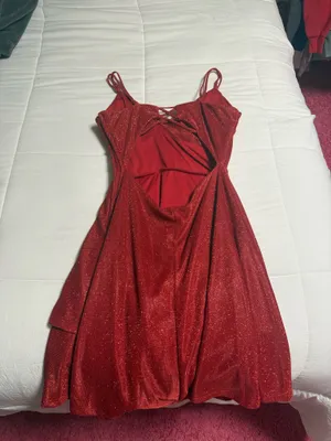 Crystal Doll Red dress thumbnail 2