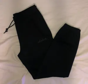 Adidas Black  Baggy Sweatpants thumbnail 1