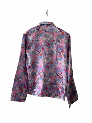 Lola & the Boys Swiftie Lovers Silky Pajama Set thumbnail 4