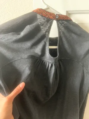 Free People Embroidered Blouse thumbnail 3