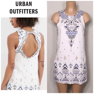 Runs small. Urban Outfitters White dress. NWOT thumbnail 2