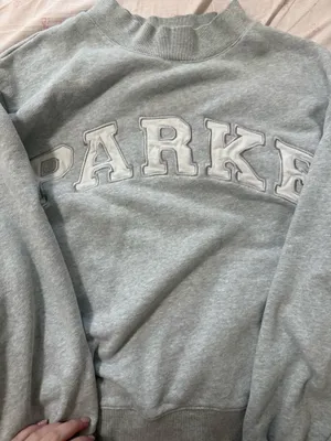 PARKE Grey and white Mockneck thumbnail 1