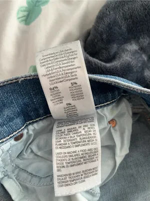 MOTHER Straight Leg Jeans Womens Size 30 Medium Wash High Rise Raw Hem Stretch thumbnail 16