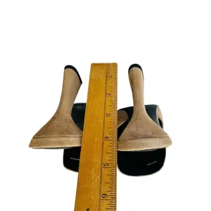 Natori Minh-Su Color Doe Kid‎ Suede Women's Pointed Toe Heel Mule Size 9M NWB thumbnail 6