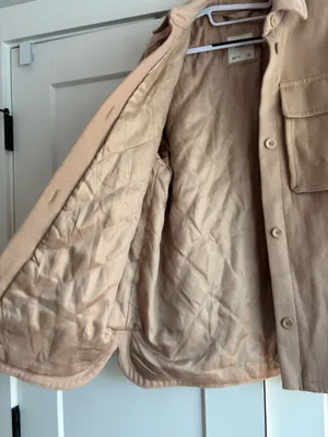 Abercrombie oversized quilted shacket thumbnail 6