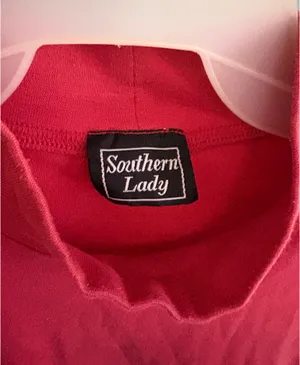 Southern lady top Red Size L thumbnail 3