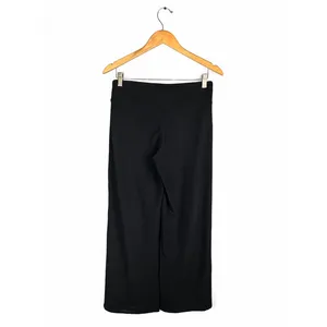 Boston Proper Dress Pants Womens S Black Wide Leg Pull On Stretch Knit thumbnail 3