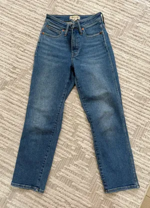 Madewell Stovepipe Curvy Jeans thumbnail 1