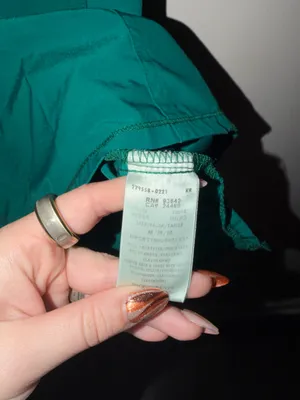 Cherokee Infinity Scrub Set Top & Bottom Medium Hunter Green thumbnail 5