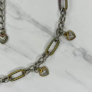 Heart Charm Silver Gold Chain Belt 2X/3X (2X/3X) ✨ thumbnail 10