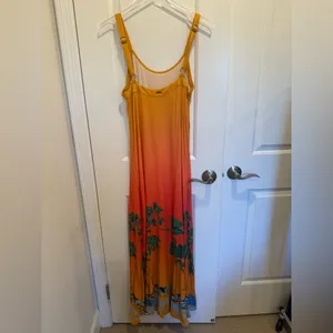 MAAJI Lucille Maxi Dress in Sunset Ombre Medium Resort Wear‎ Vacation Cover Up thumbnail 4