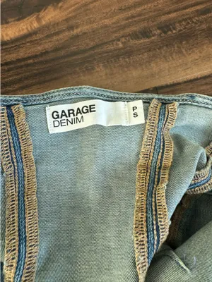 Garage Denim Halter Top  thumbnail 3