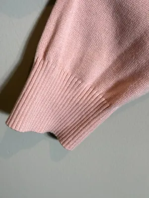 Queen Of Sparkles Rosé All Day Queen Knit Sweater Womens Large Pink Sequins Wine thumbnail 8