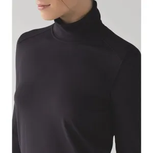 Lululemon Ready to Rulu Turtleneck Pullover Long Sleeve Shirt Top Black Size 6* thumbnail 3