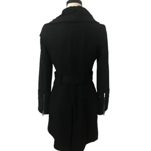 GUESS Los Angeles Wool Blend Single-Breasted Coat Women Small EUC‎ thumbnail 3