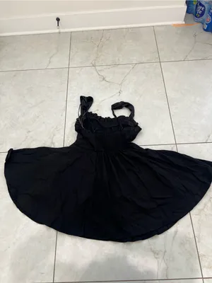 Free People Black Midnight Magic Mini Dress Size XS $128 thumbnail 3