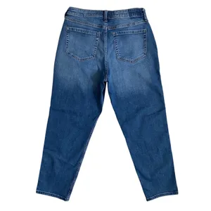 Abercrombie & Fitch The Mom‎ High Rise Jeans Medium Wash Distressed Size 29/8R thumbnail 2