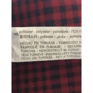 Zara Red & Black High Neck Plaid A-Line Mini Dress Women XS Skater‎ Girl Preppy thumbnail 9