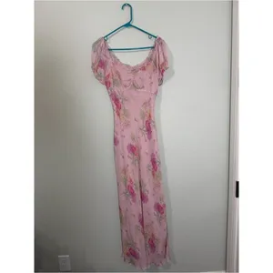 Loveshackfancy Madara Maxi Dress Women's Pink Floral Wedding Bridal size Small thumbnail 2