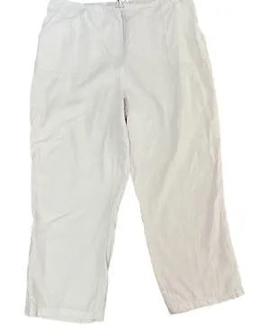 Motherhood maternity light pink linen pants‎ thumbnail 1