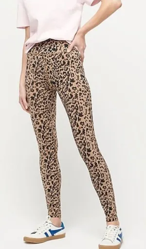 J. Crew Weekend Leopard Print High Rise Leggings thumbnail 1