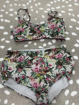 Victoria’s Secret essential’s bikini set boyshort high rise waisted top padded thumbnail 8