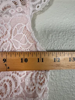 Intimately Free People Pink Lace Bralette Top Womens S Romantic Girly Coquette thumbnail 5
